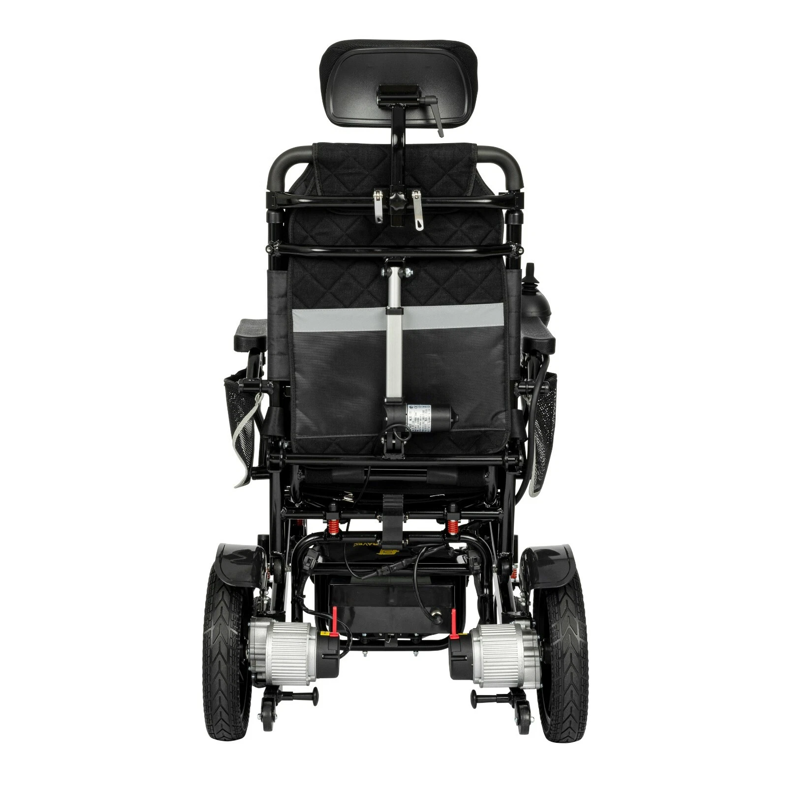 Auto Reclining Foldable Lightweight Electric Wheelchair Power Wheelchair Remote - Image 2