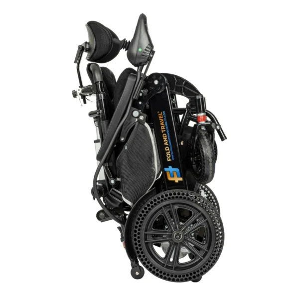 Auto Reclining Foldable Lightweight Electric Wheelchair Power Wheelchair Remote - Image 3