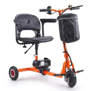Uimoso Portable 3 Wheel Mobility Scooter for Seniors 12 Mile Range Max 330LBS