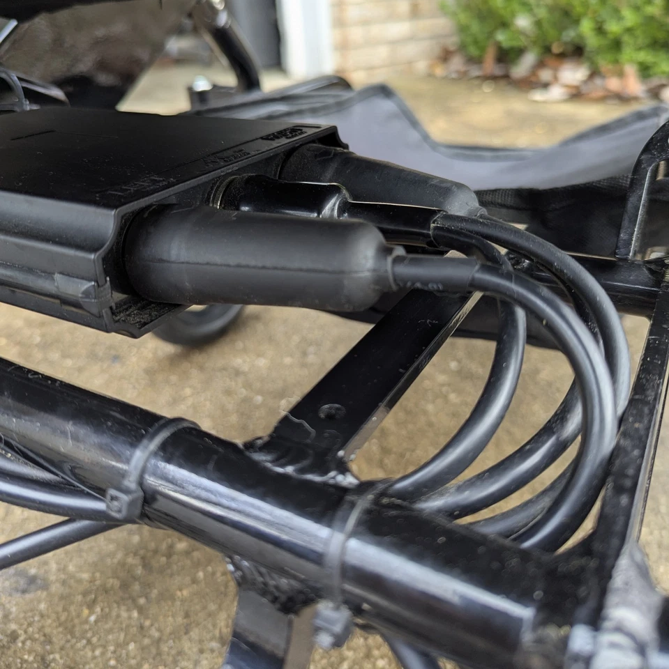 Air Hawk 41lb Folding Electric Power Wheelchair Airline Approved Dual Battery - Image 14