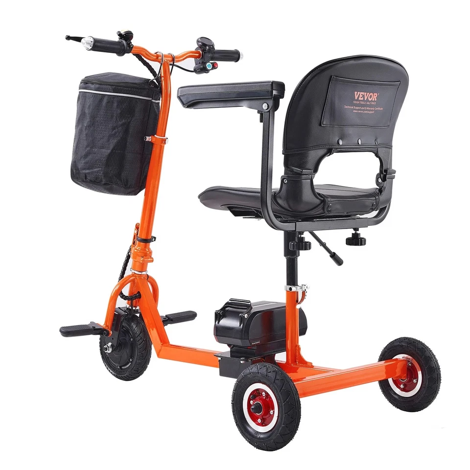 Uimoso Portable 3 Wheel Mobility Scooter for Seniors 12 Mile Range Max 330LBS - Image 8