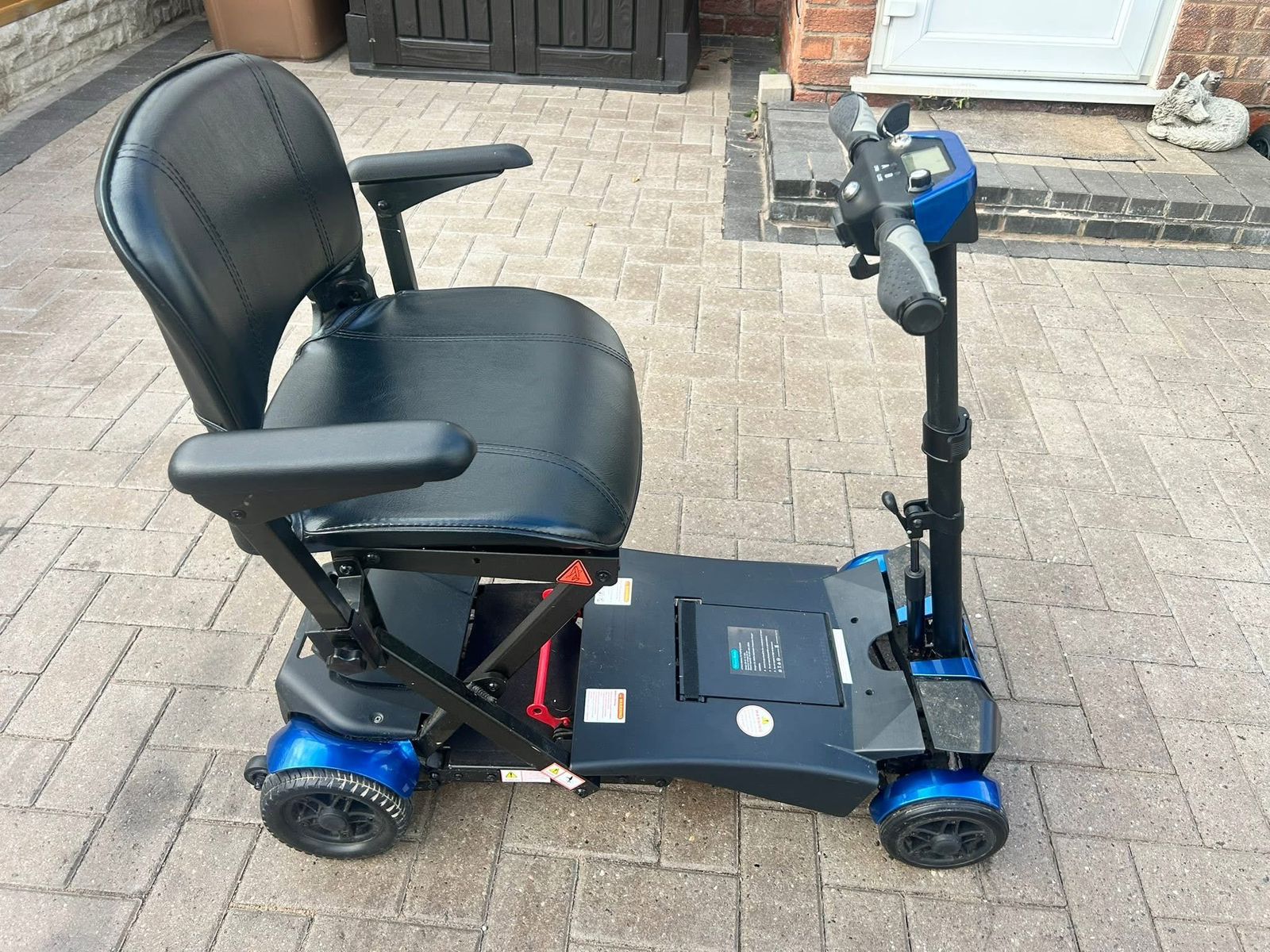 Portable Folding Mobility Scooter – 4-Wheel Travel Model - Image 2