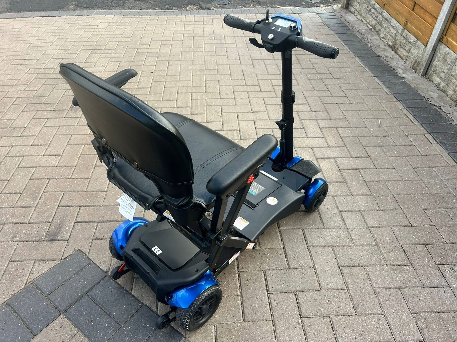 Portable Folding Mobility Scooter – 4-Wheel Travel Model - Image 3