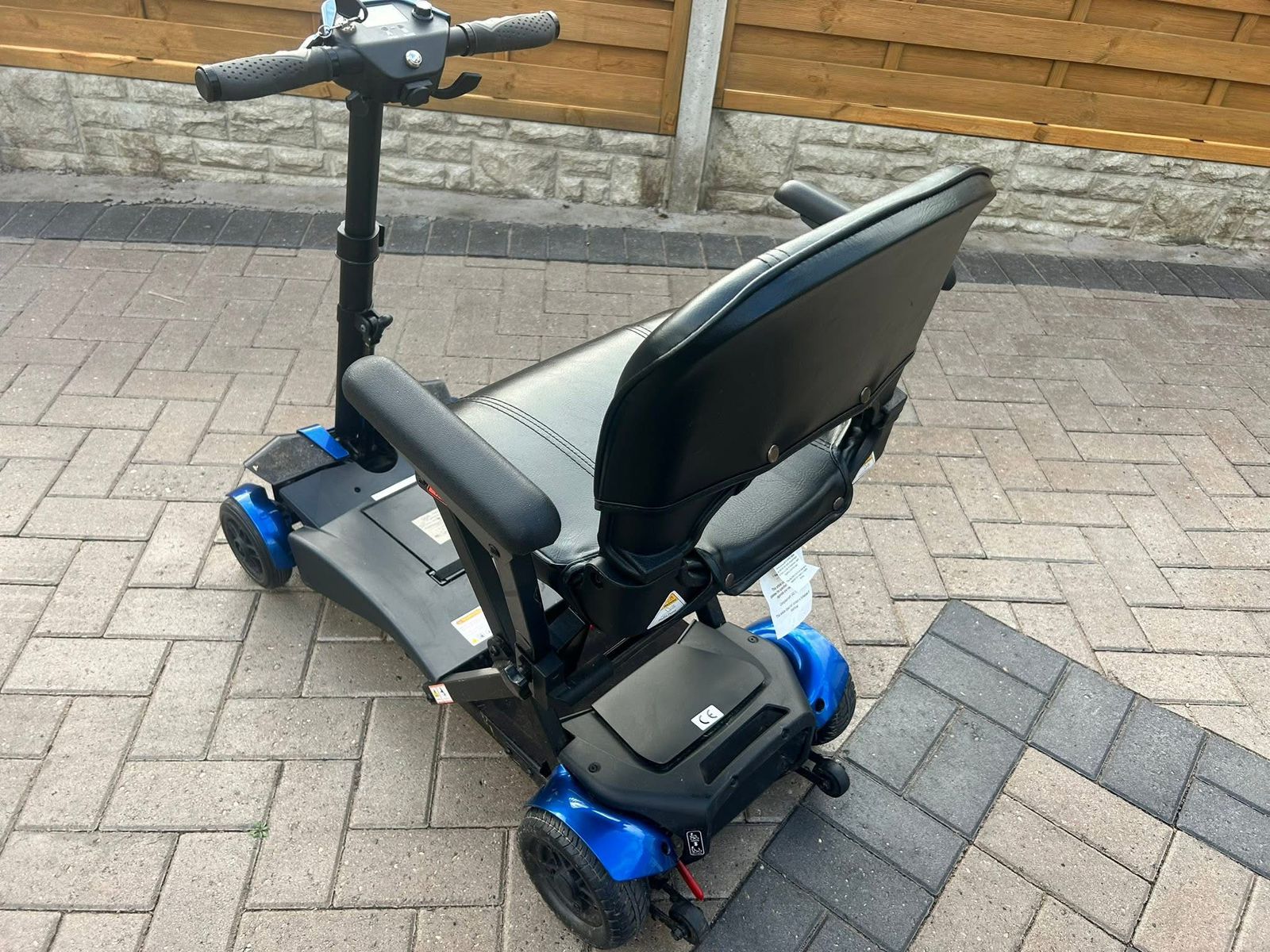 Portable Folding Mobility Scooter – 4-Wheel Travel Model - Image 4