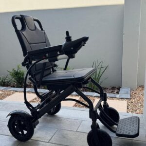 All-Terrain Folding Electric Wheelchair with Suspension