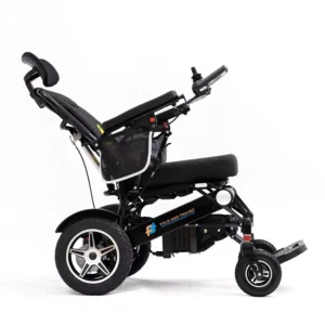 Fold & Travel Manual Recline Lightweight Electric Wheelchair