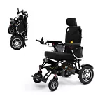 Fold & Travel Manual Recline Lightweight Electric Wheelchair - Image 4
